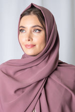 Vintage Rose Fluid Crepe Hijab