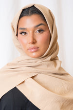 Nude Arabian Cotton Hijab