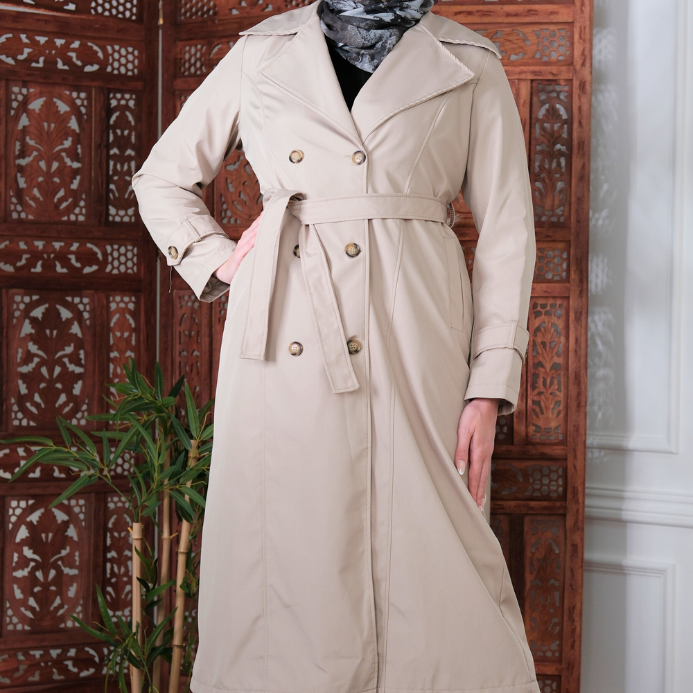 Arwen Stone Trench Coat