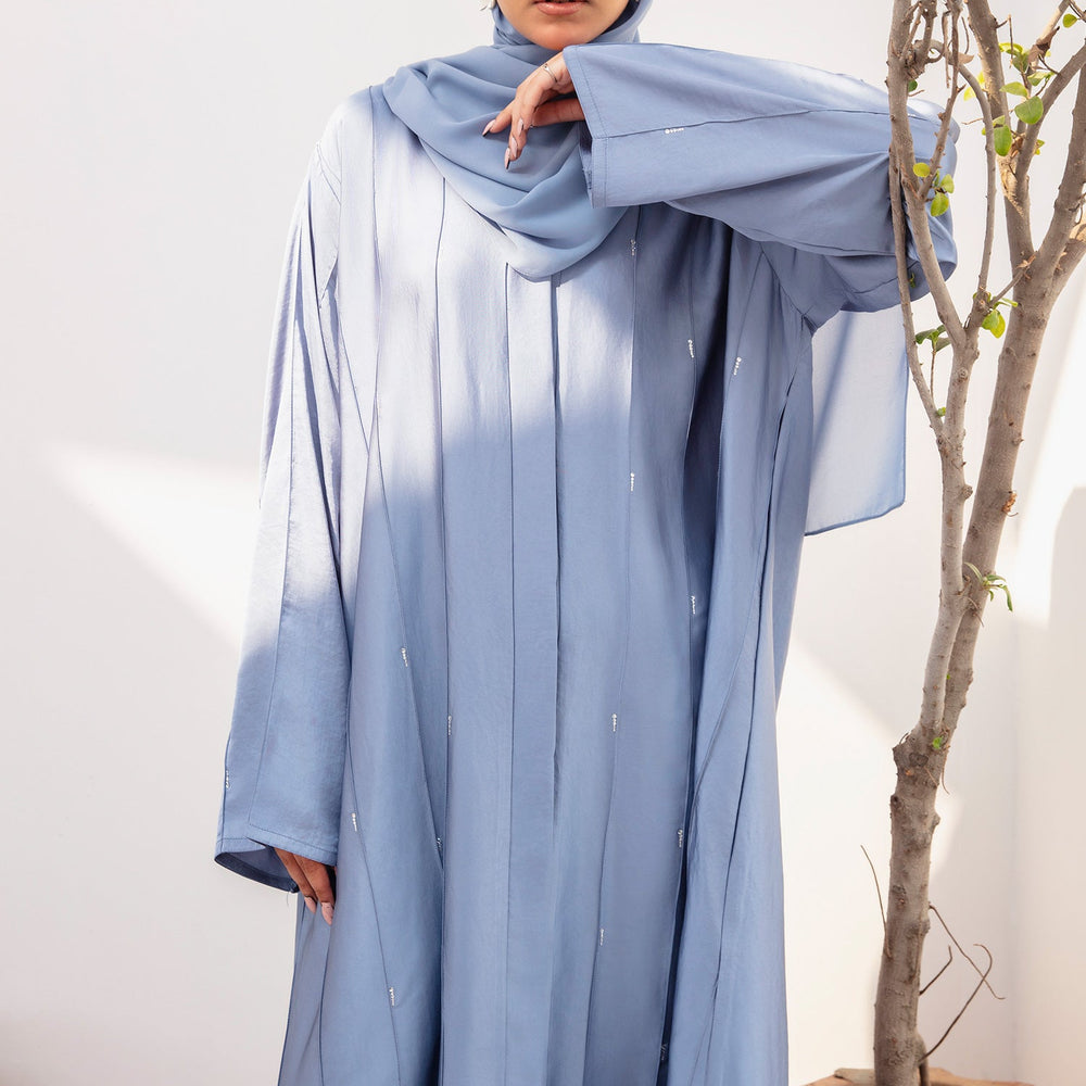 Evania Blue Abaya
