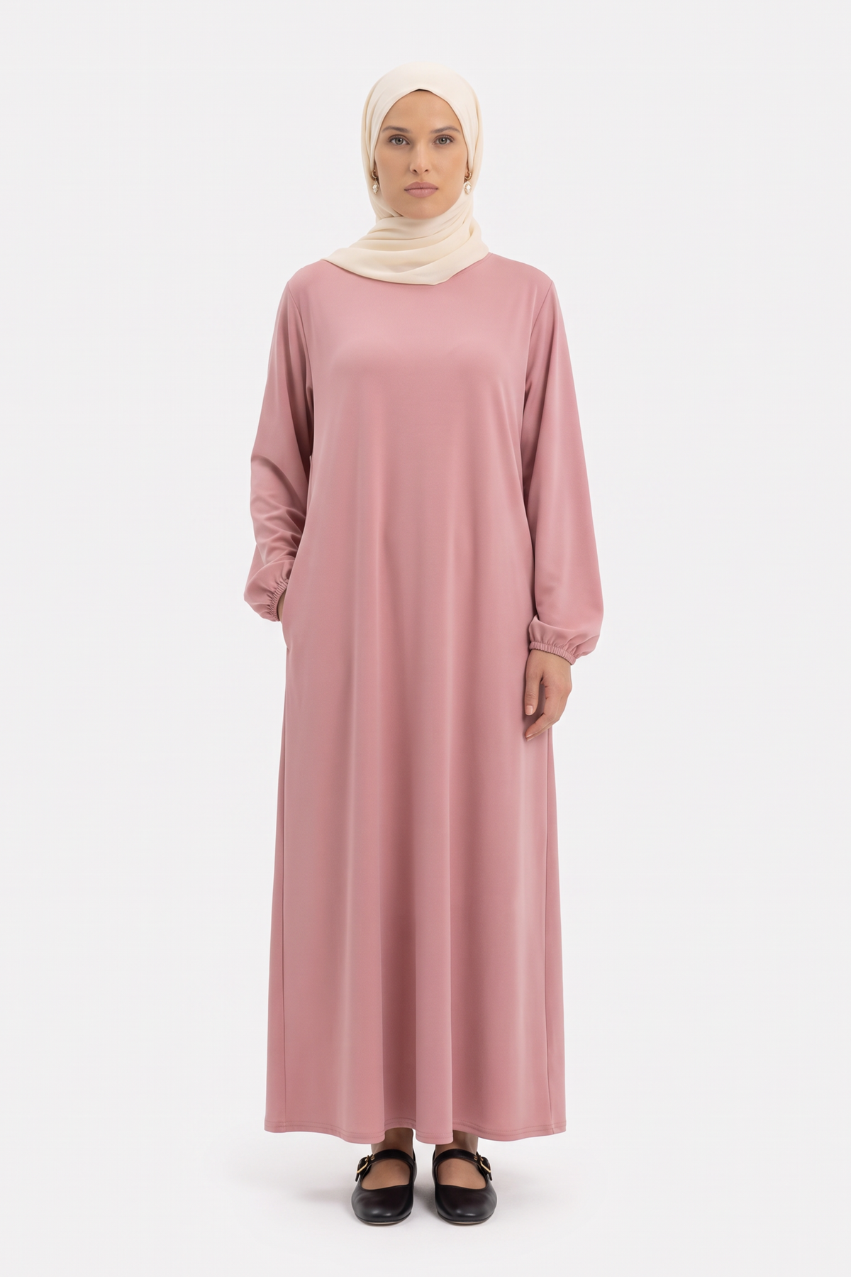 Elyra Rose Veil Dress