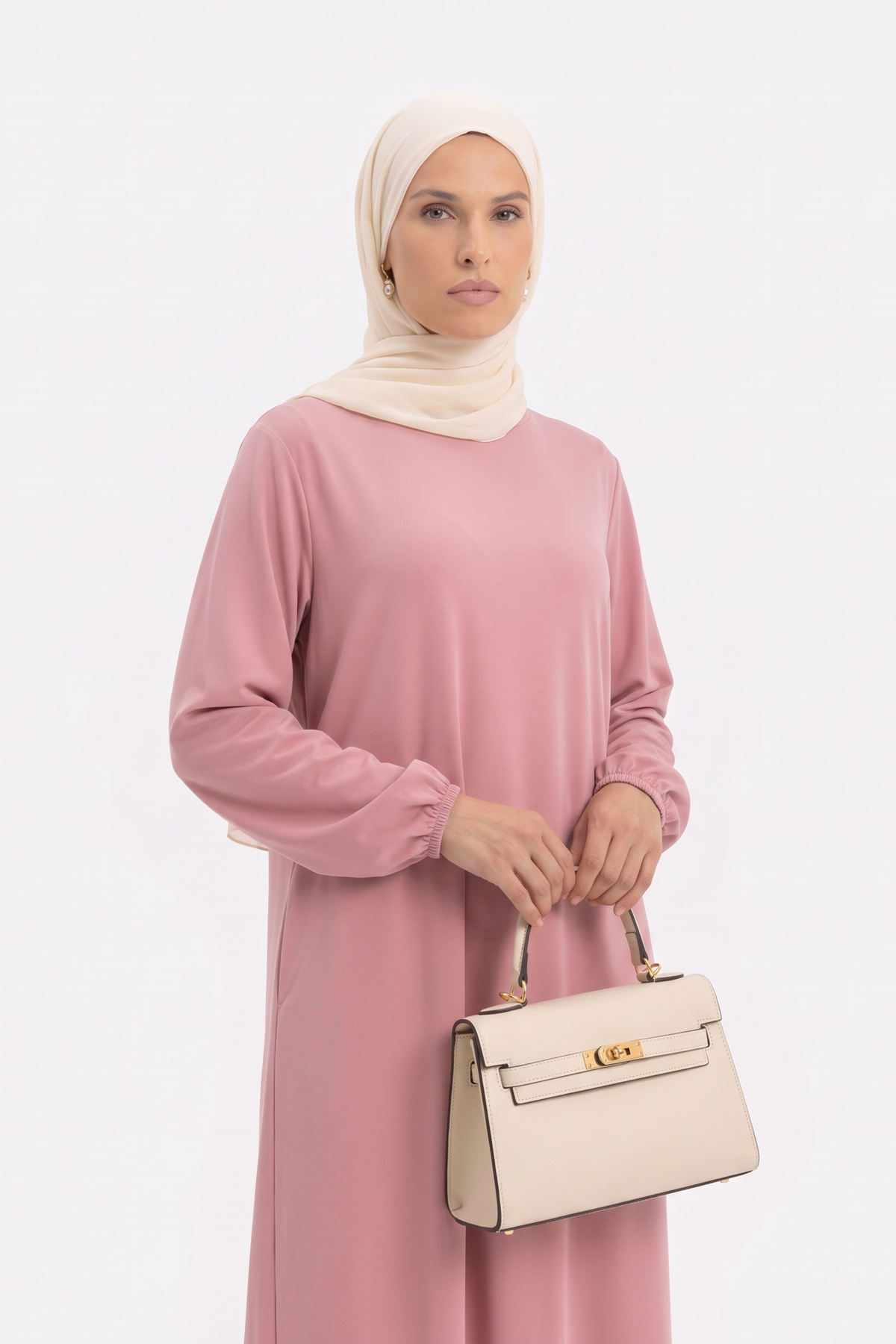 Elyra Rose Veil Dress
