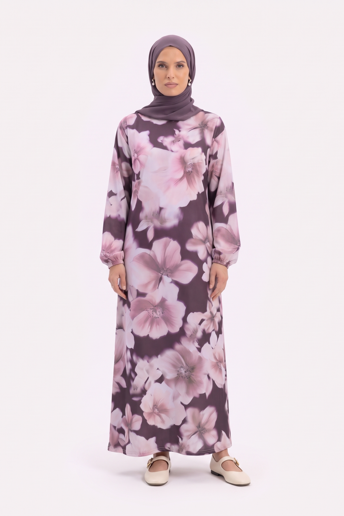 Elyra Blush Bloom Dress