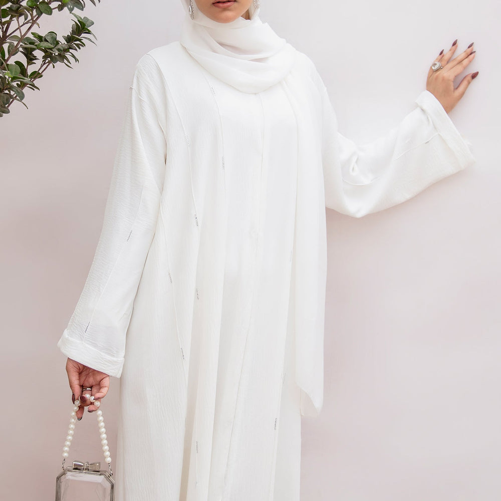 
                      
                        Isla White Abaya
                      
                    