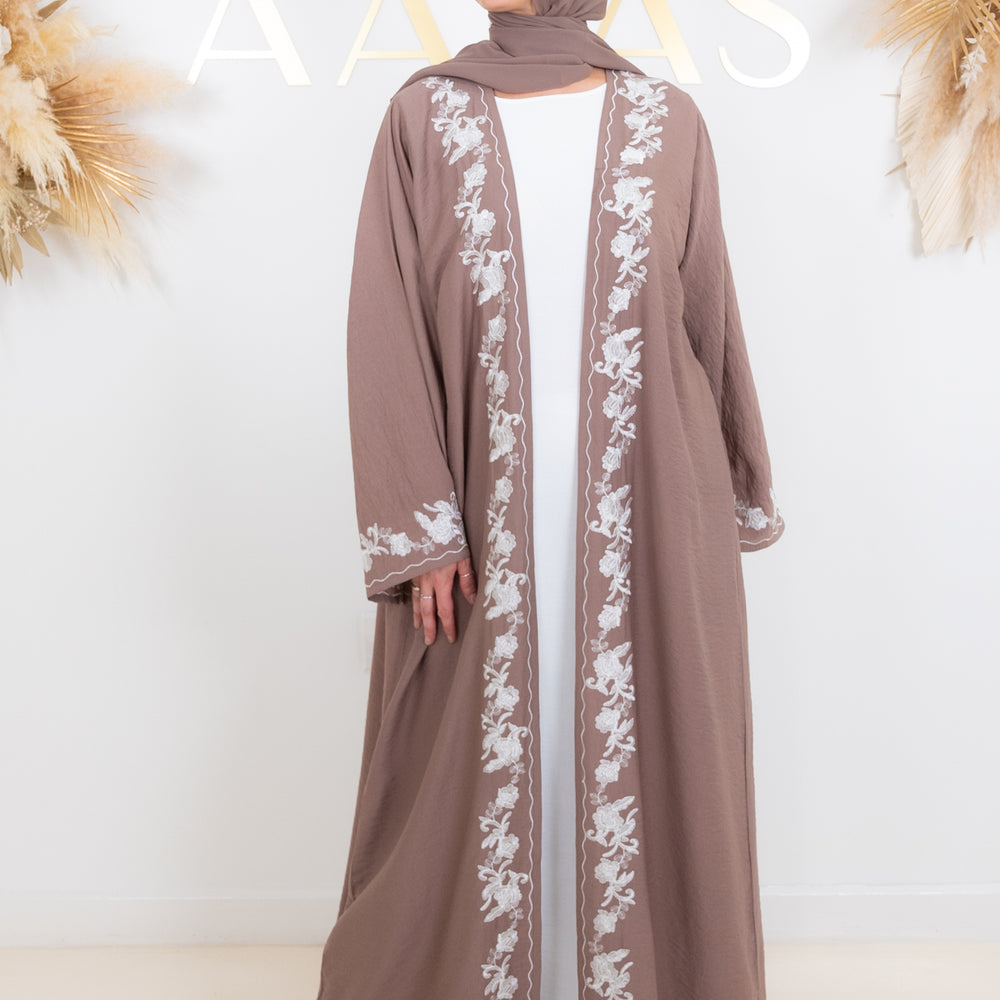 
                      
                        Azeena Open Abaya
                      
                    