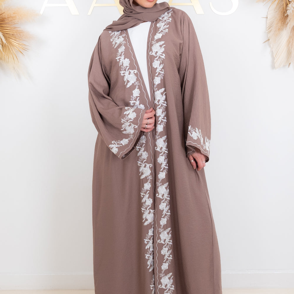 
                      
                        Azeena Open Abaya
                      
                    