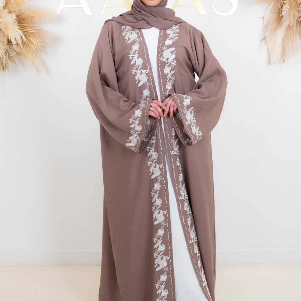 
                      
                        Azeena Open Abaya
                      
                    