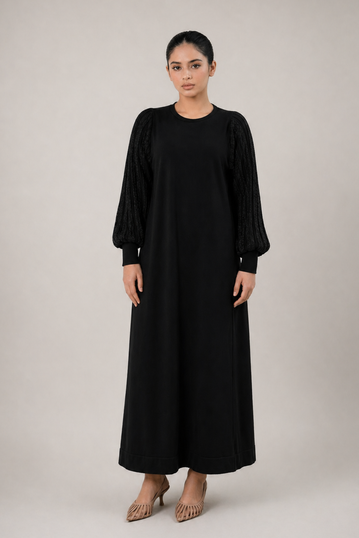 Safiya Black Knit Dress
