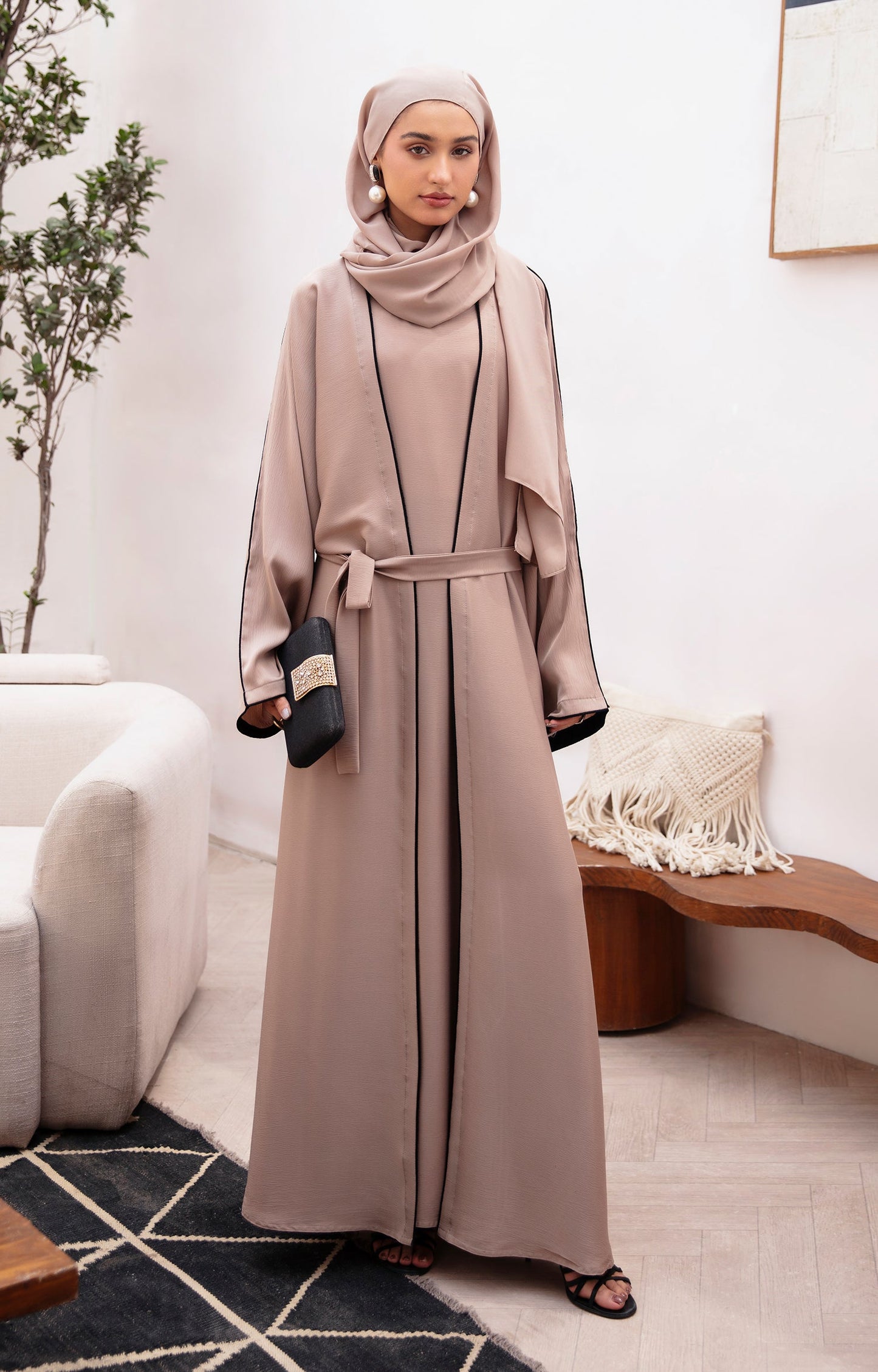 Evolet Fawn Abaya
