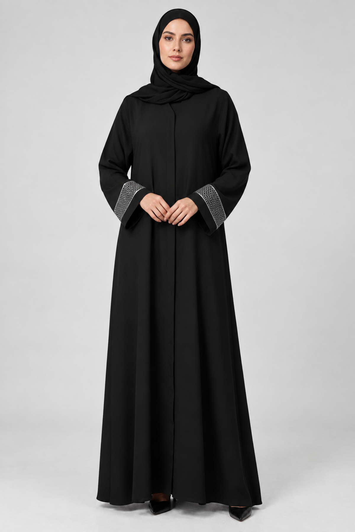 Black Sanaya Abaya