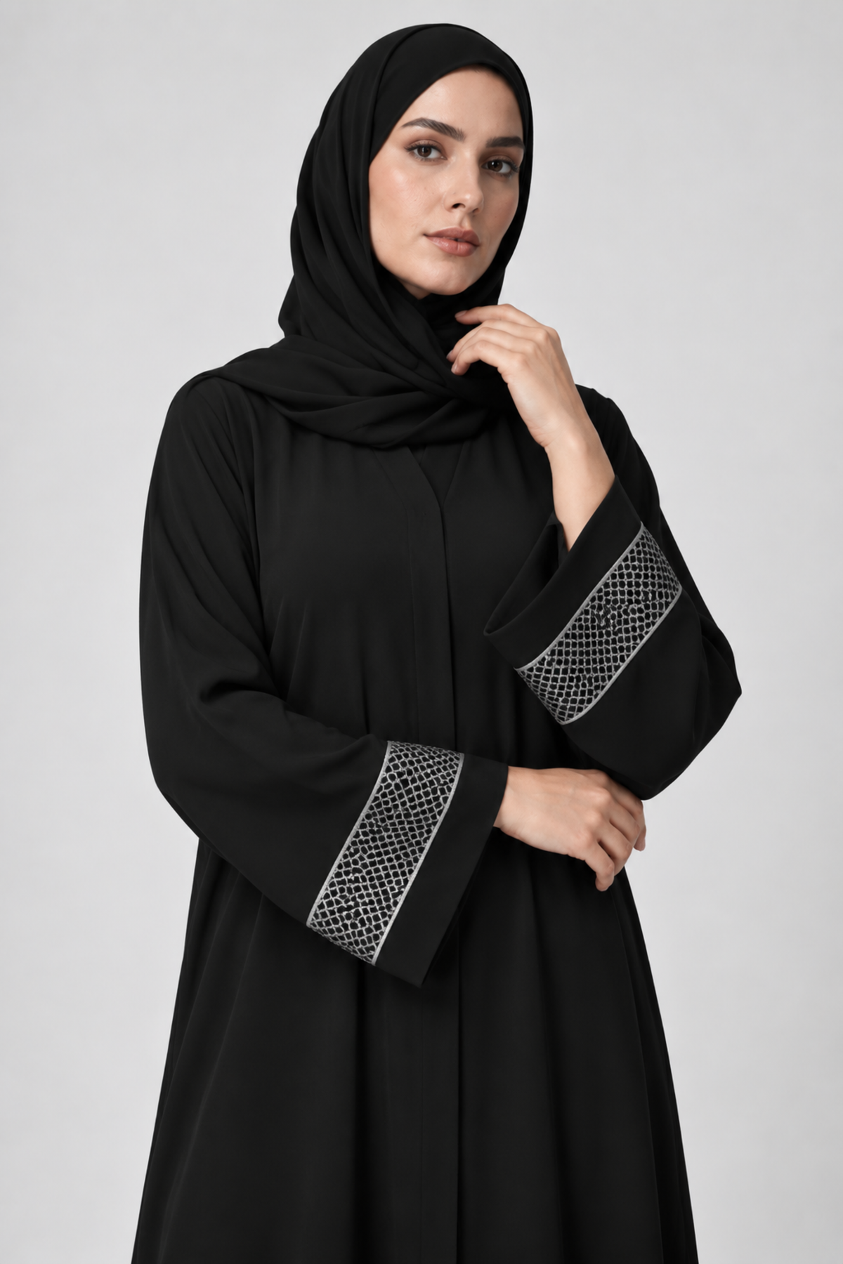 Black Sanaya Abaya
