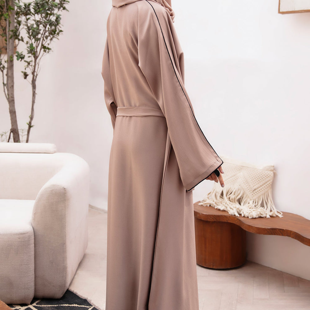 
                      
                        Evolet Fawn Abaya
                      
                    