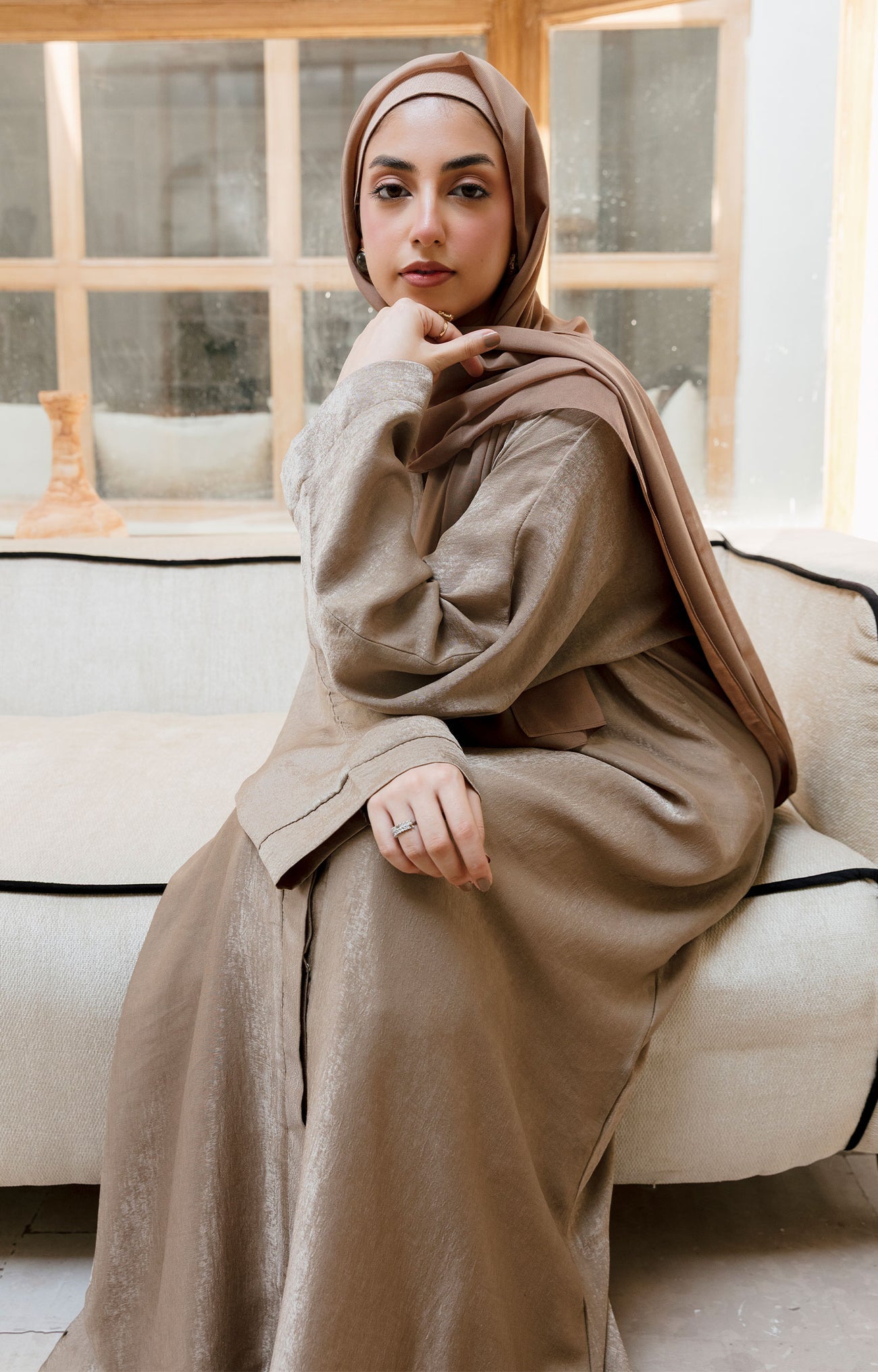 Brown Chic Abaya