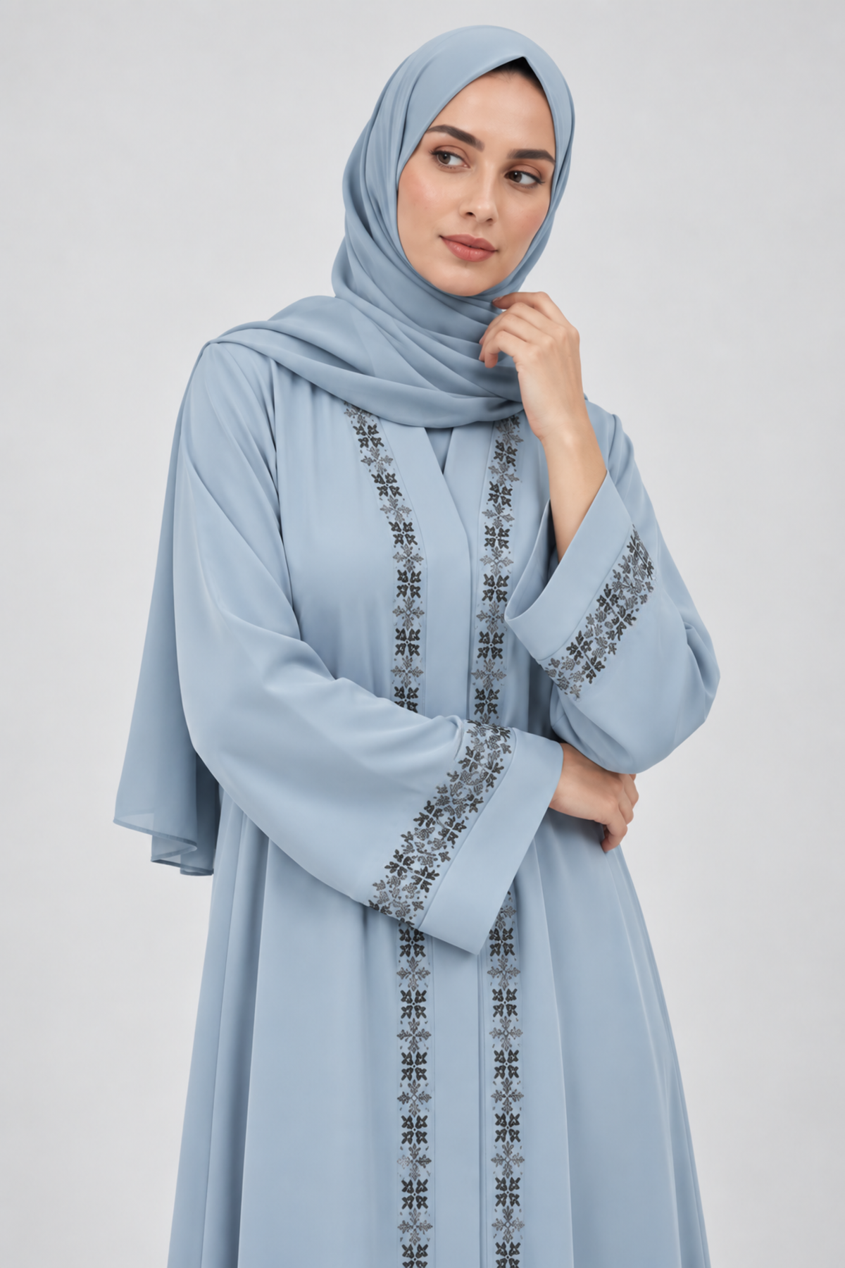 Glacier Grace Abaya