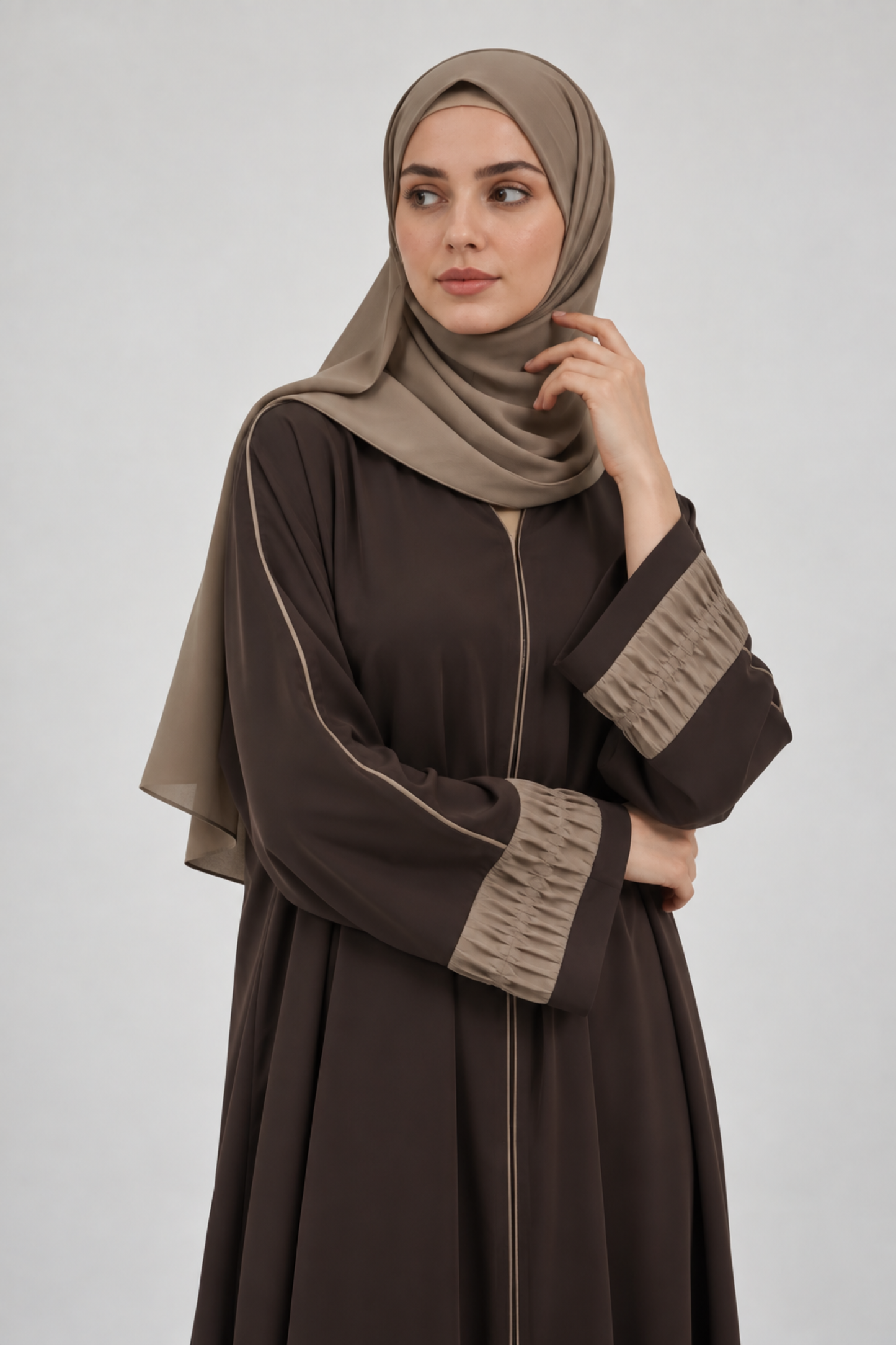 Marabelle Brown Abaya