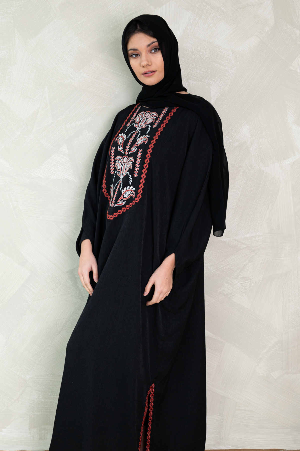 Yara Embroidered Kaftan