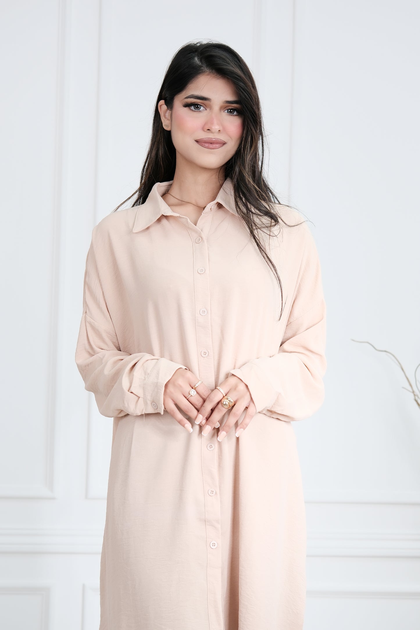 Rosalie Beige Blouse