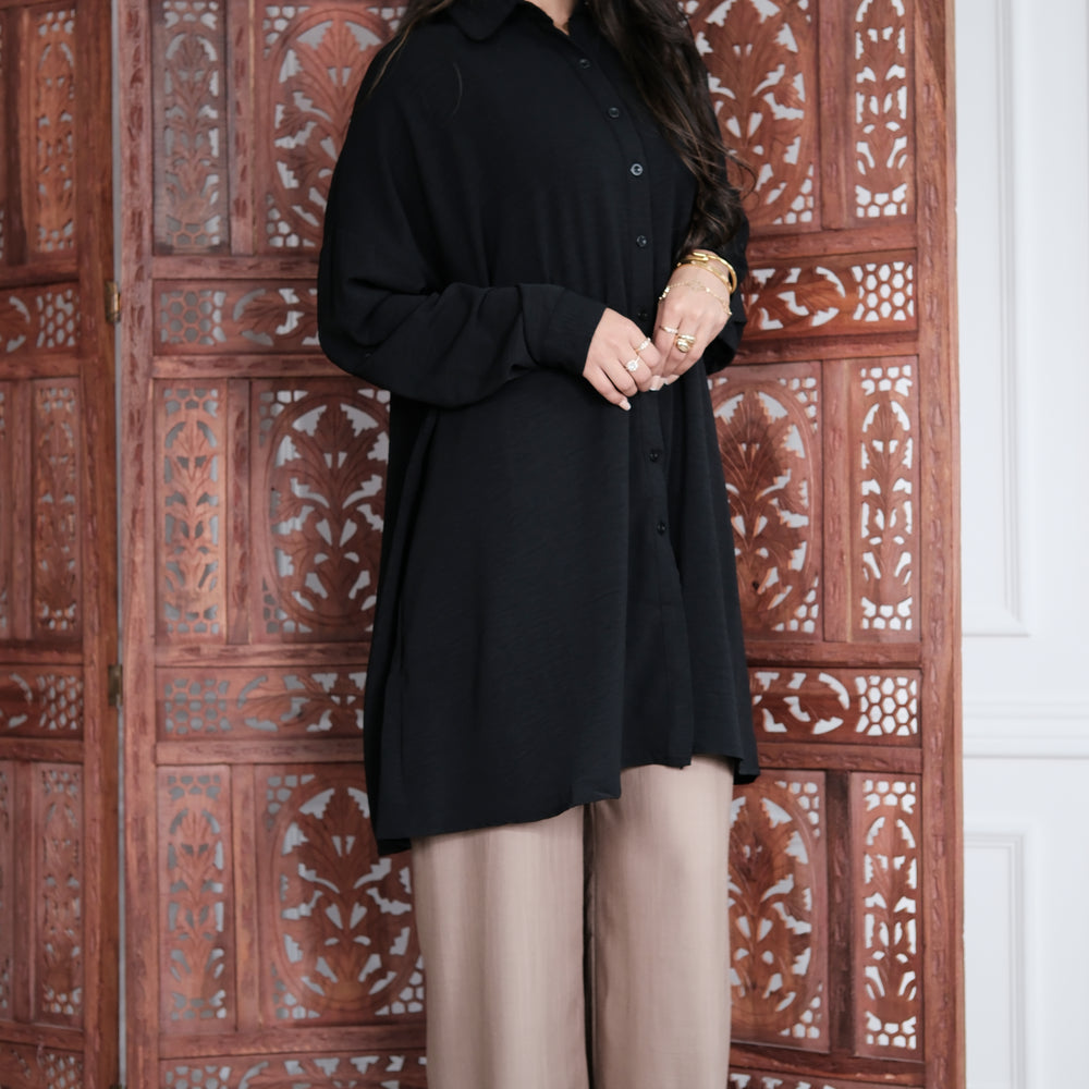 Rosalie Black Blouse