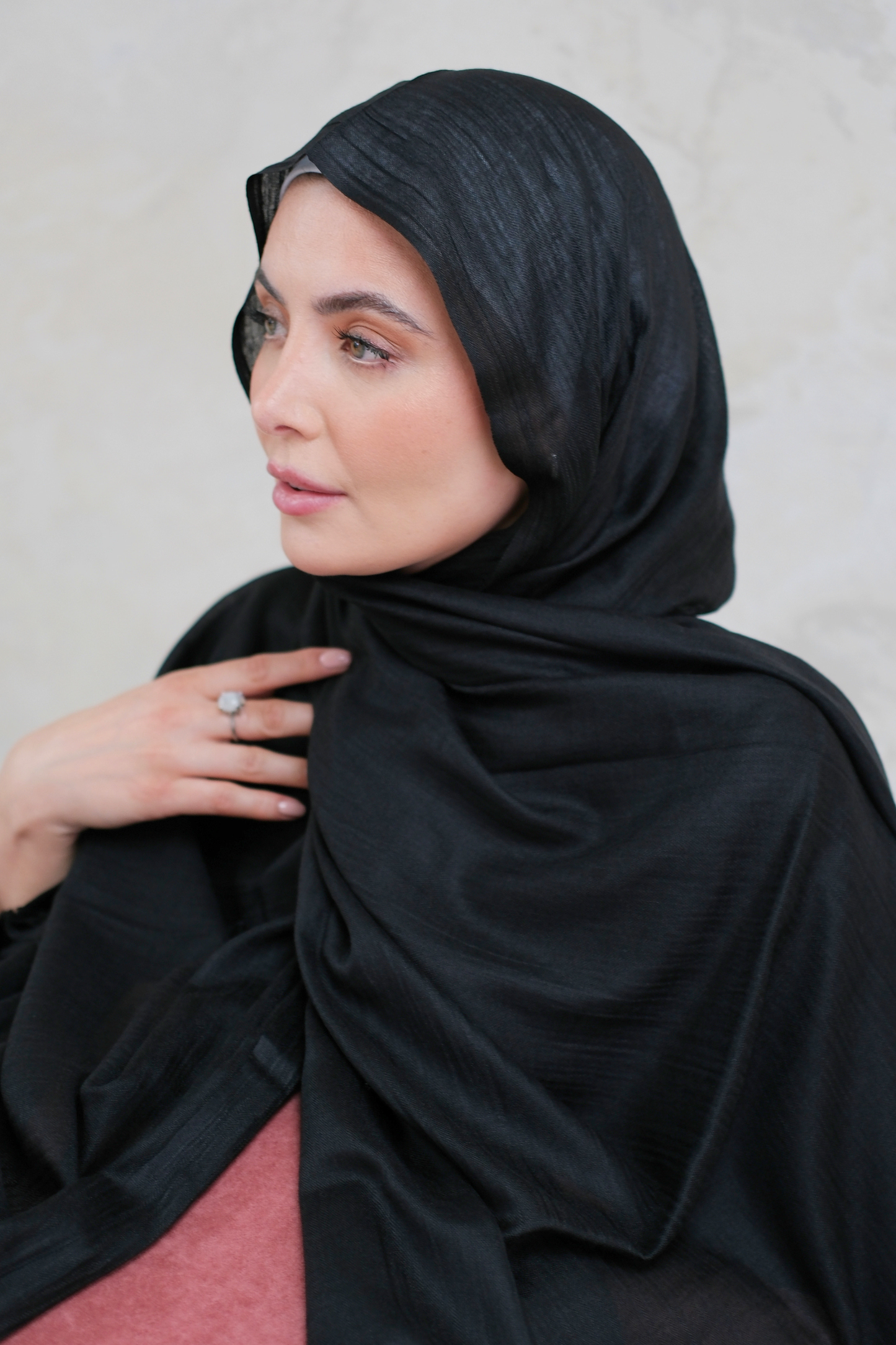 Black Modal Hijab