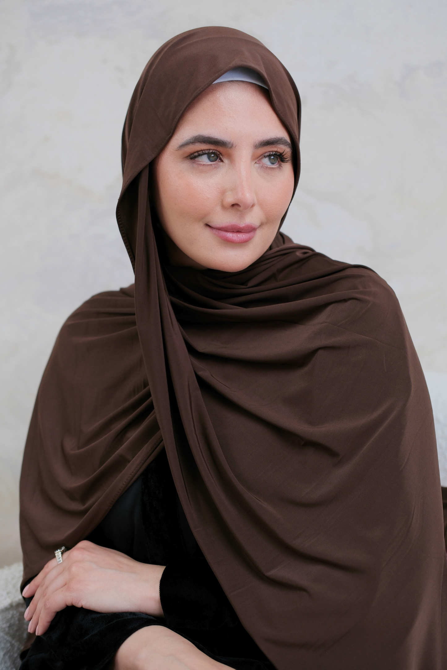 Cappucino Fluid Jersey Hijab