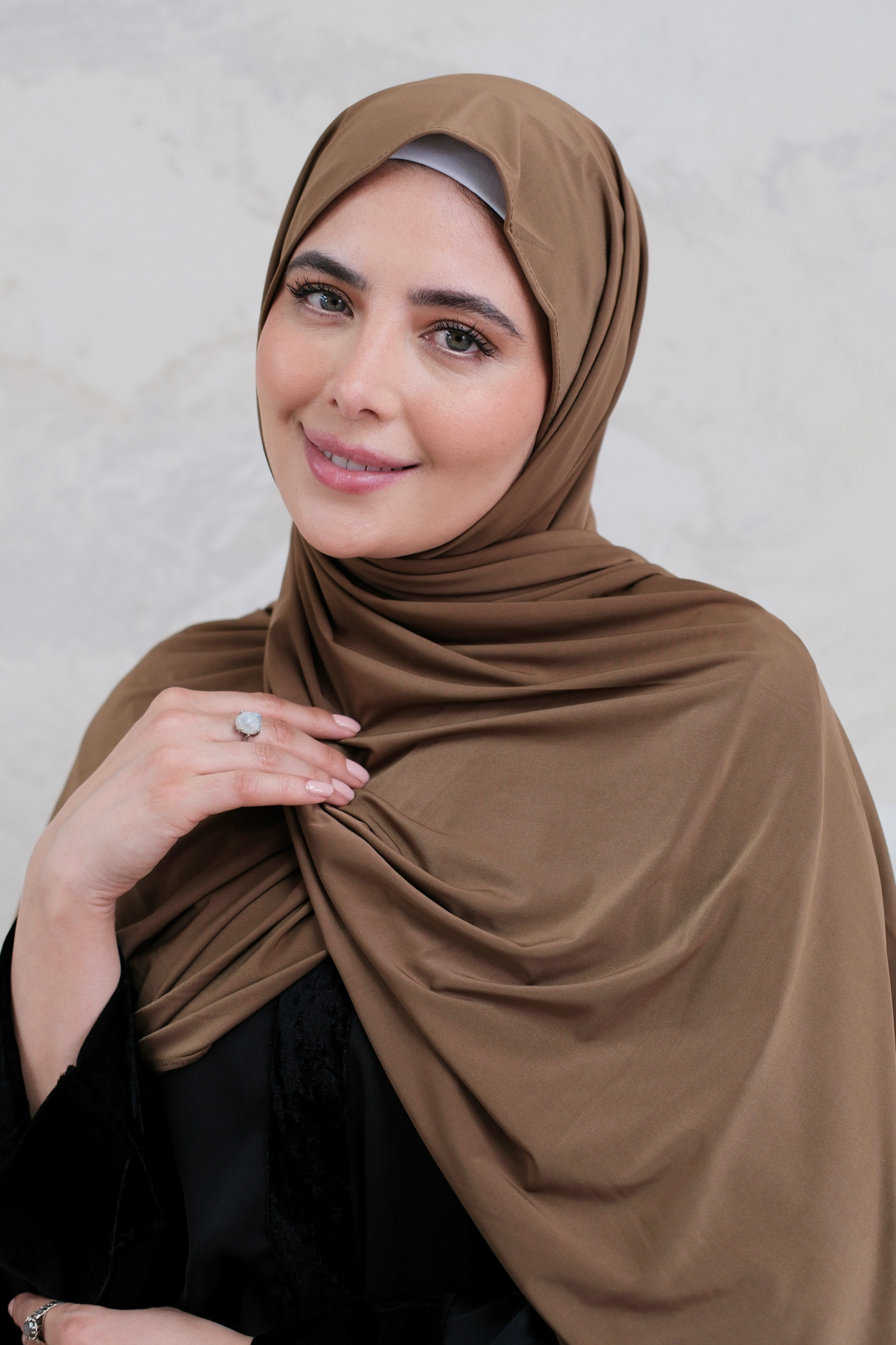 Cedar Fluid Jersey Hijab