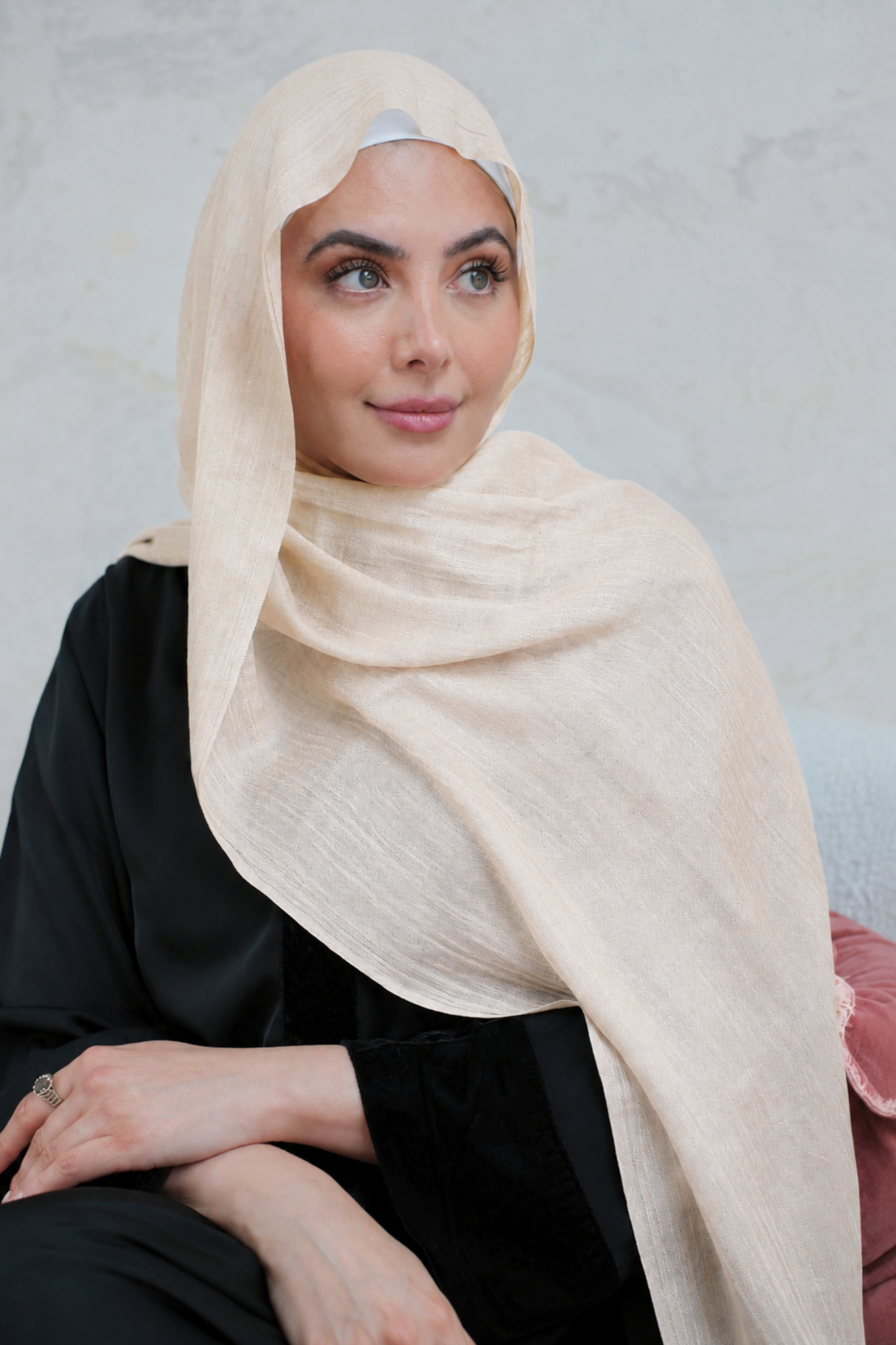 Champagne Modal Hijab