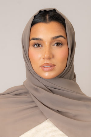Mink Chiffon Hijab