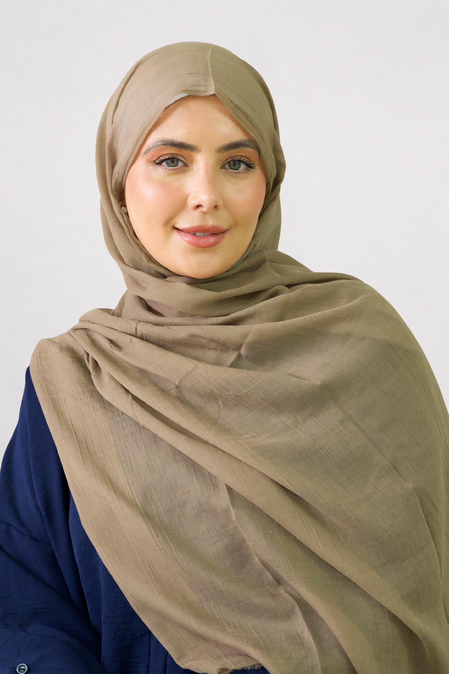 Nut Cotton Silk Hijab