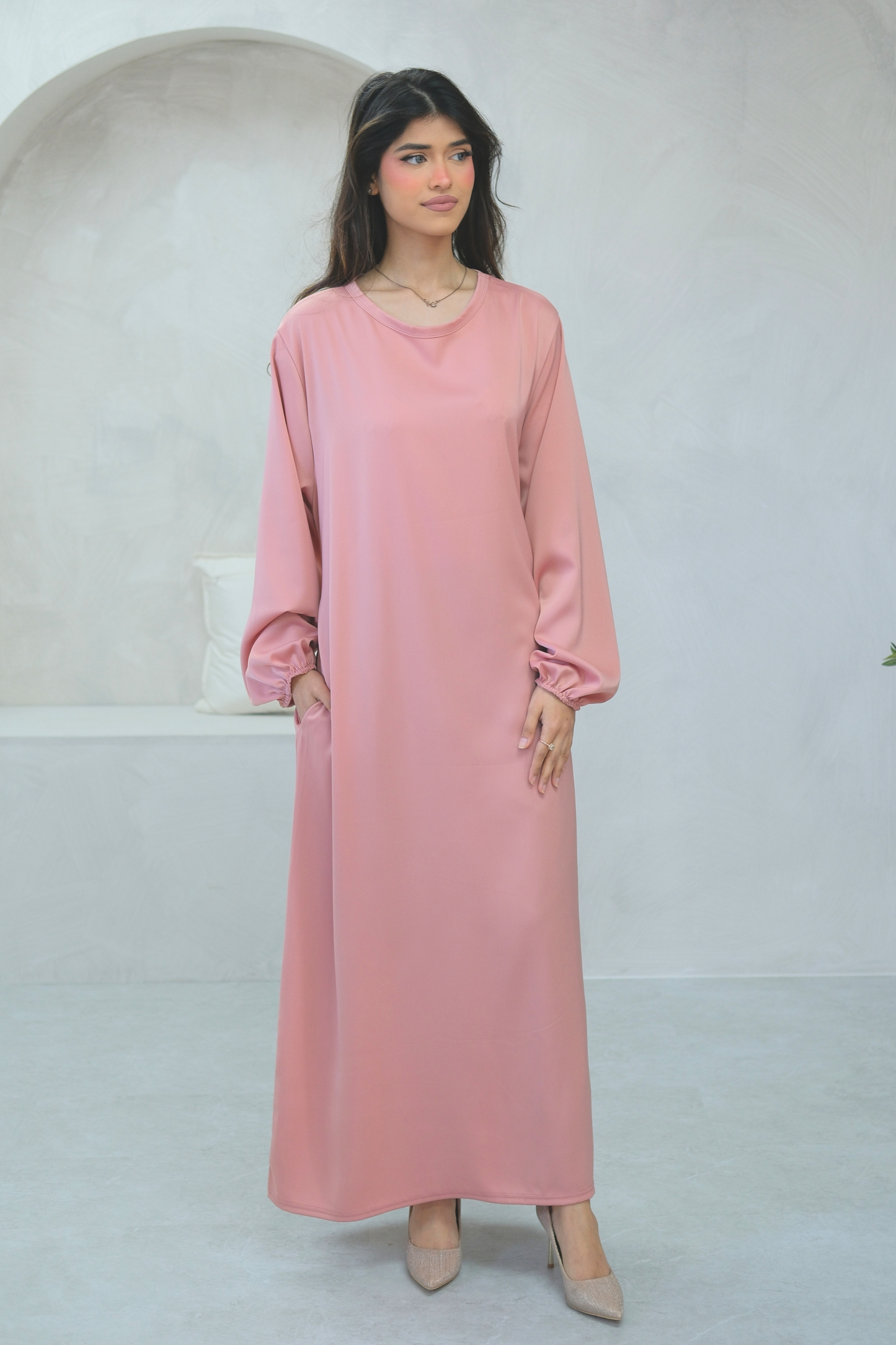 Elyra Rose Veil Dress