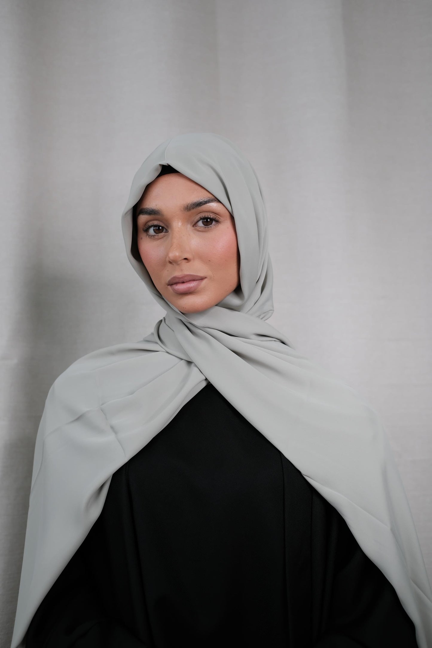 Jade Chiffon Silk Hijab