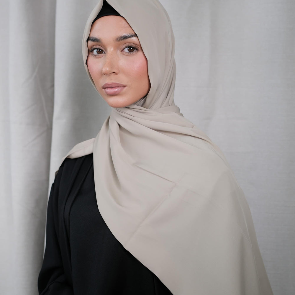 Sage Chiffon Silk Hijab