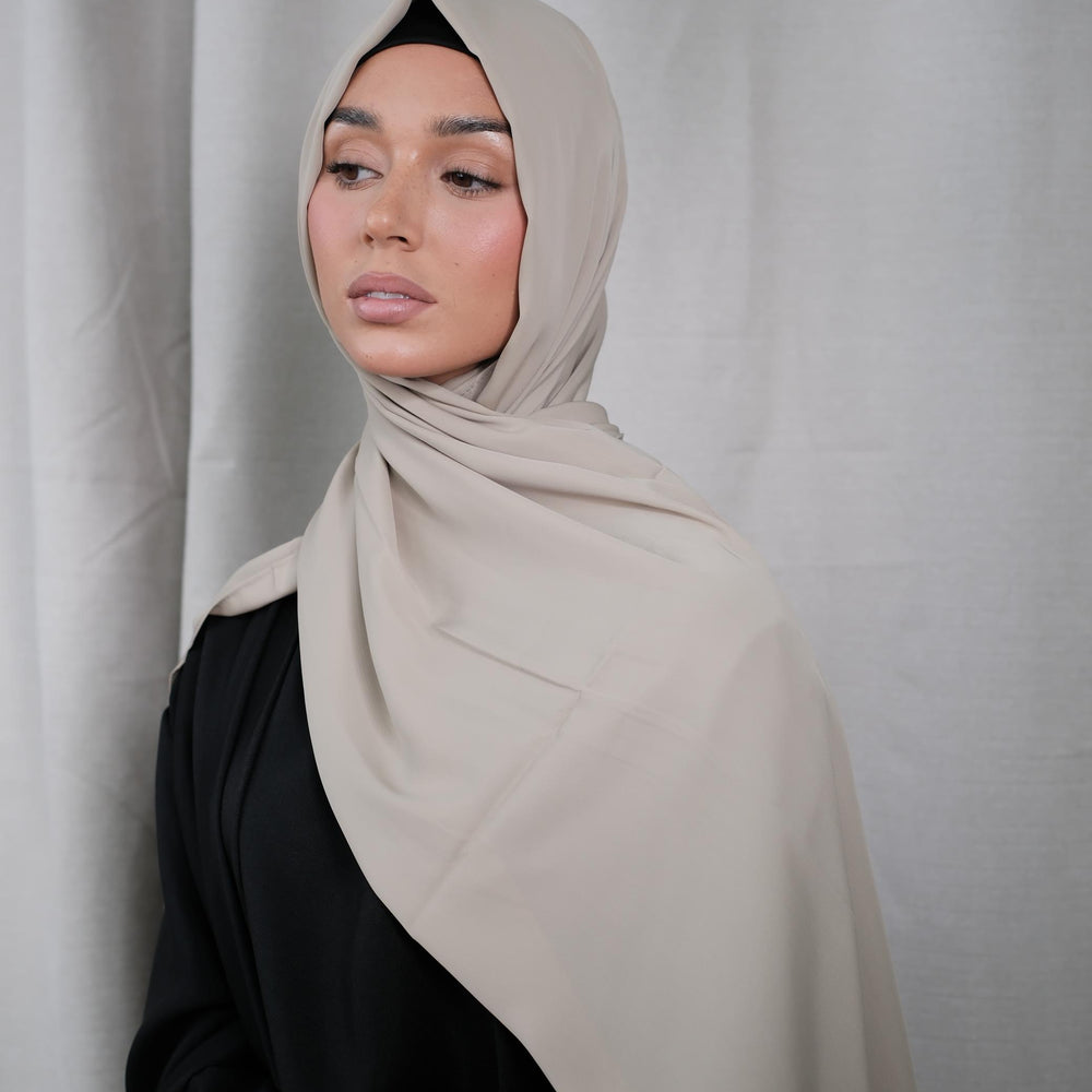 Sage Chiffon Silk Hijab