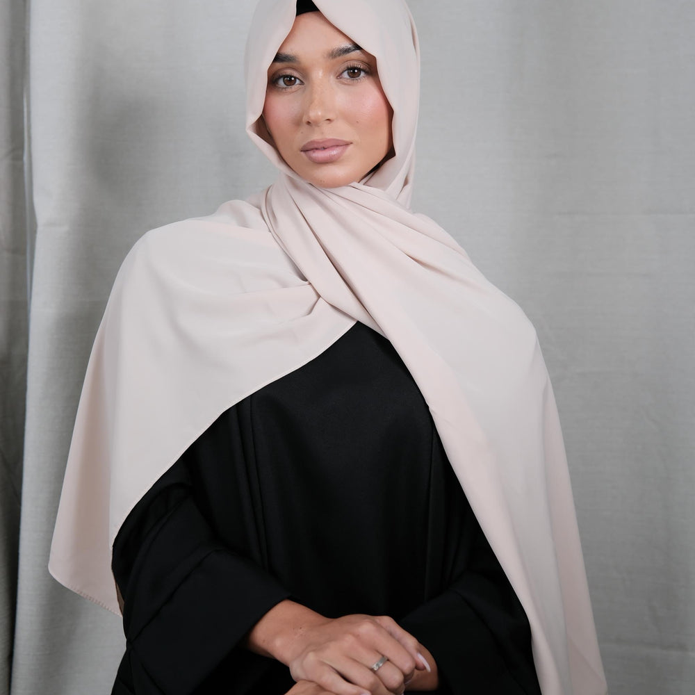 Stone Chiffon Silk Hijab