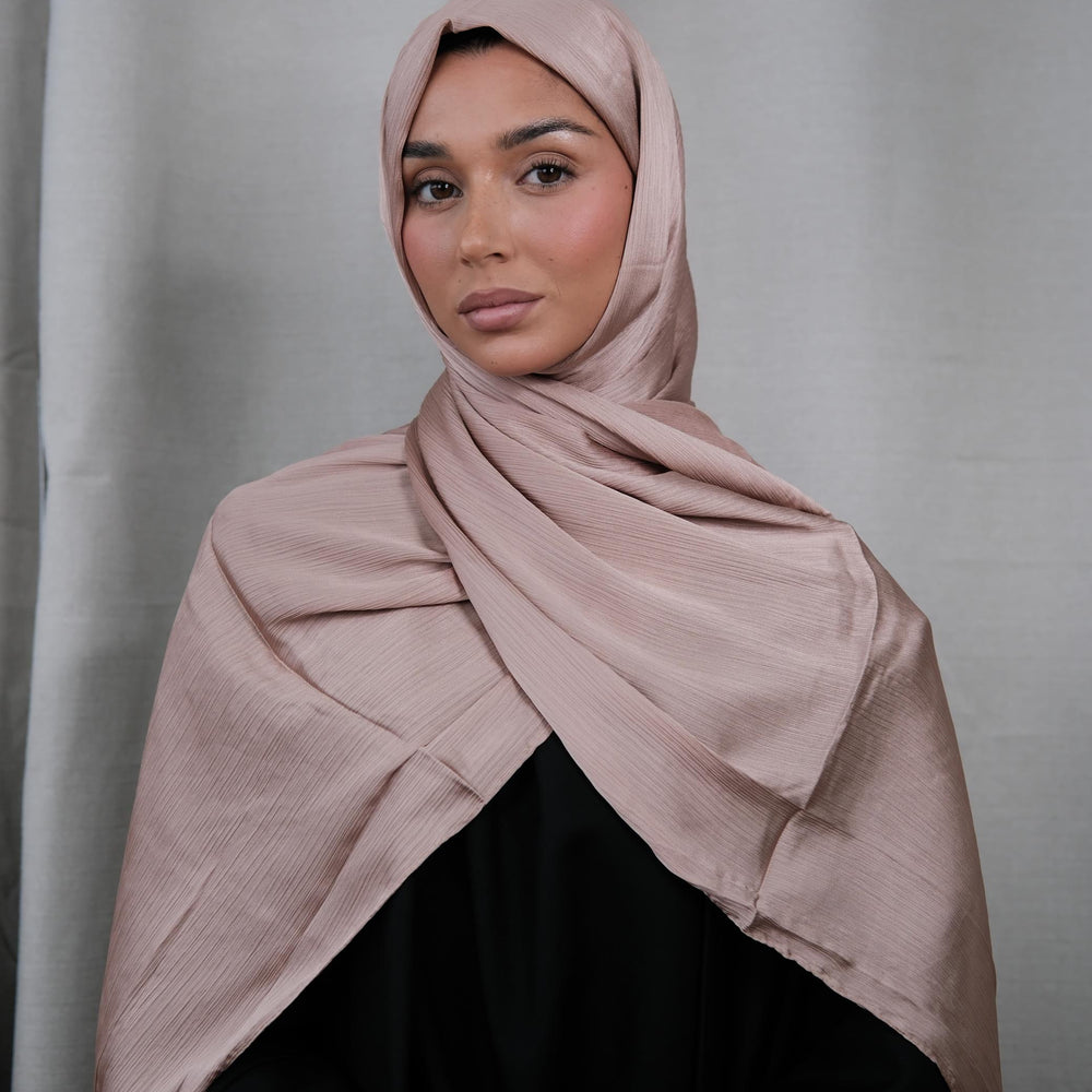 
                      
                        Beige Crinkle Silk Hijab
                      
                    
