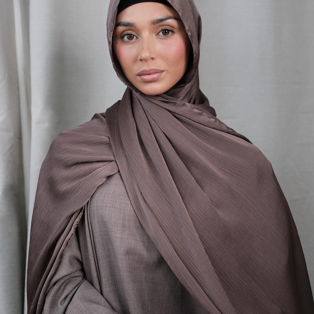
                      
                        Coffee Crinkle Silk Hijab
                      
                    