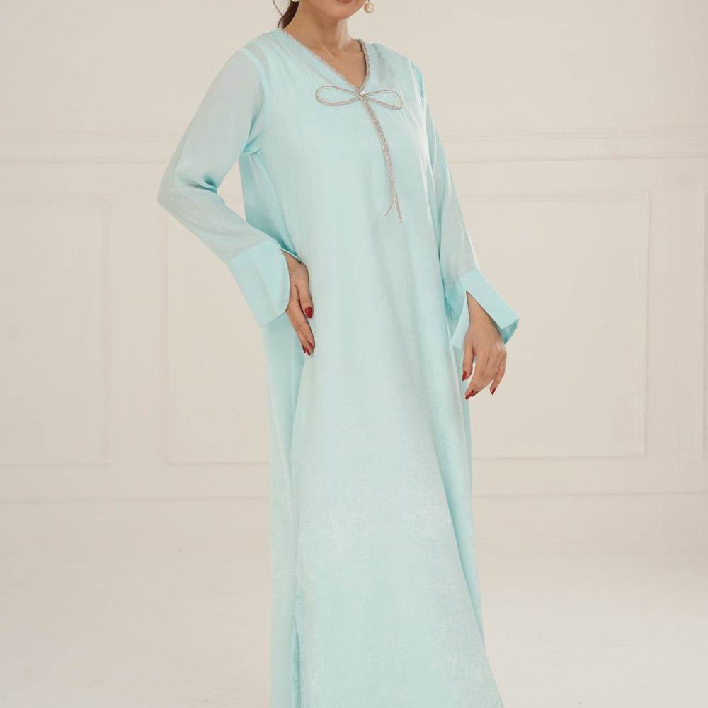 The Aurora Mist Maxi Dress