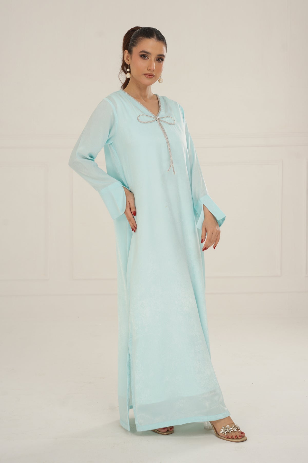 The Aurora Mist Maxi Dress