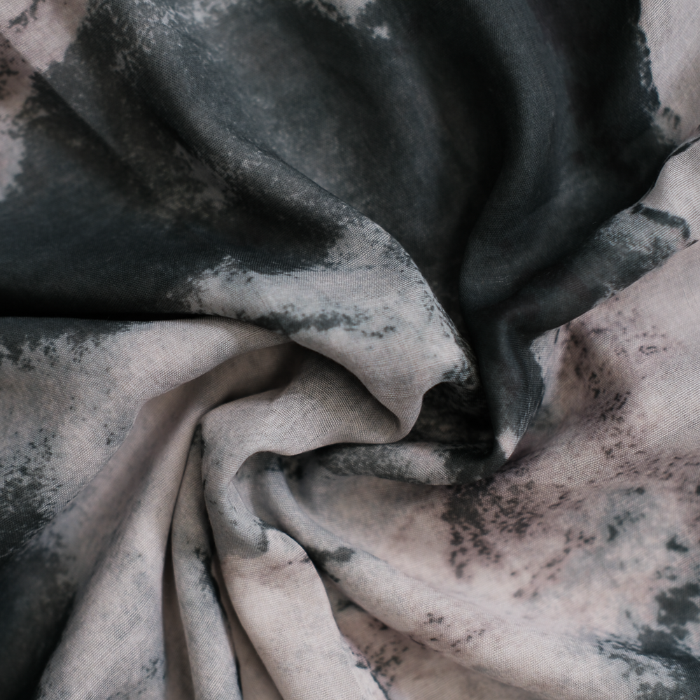 
                      
                        Abstract Grey & Teal Printed Hijab
                      
                    