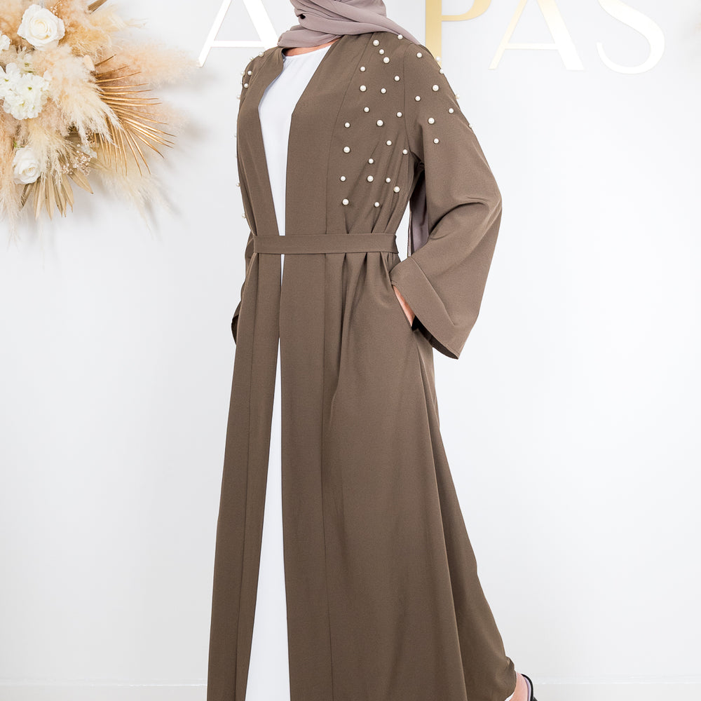 
                      
                        Leena Open Abaya
                      
                    