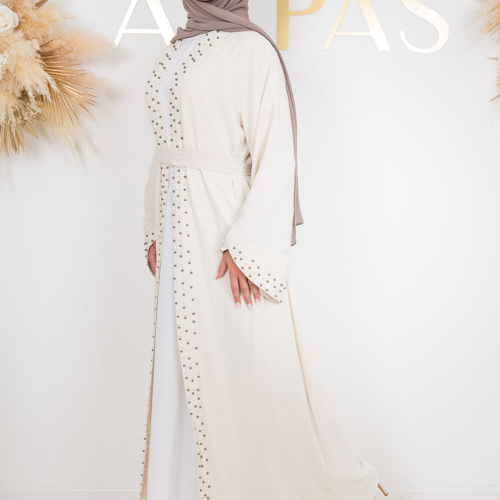 
                      
                        Daania Open Abaya
                      
                    