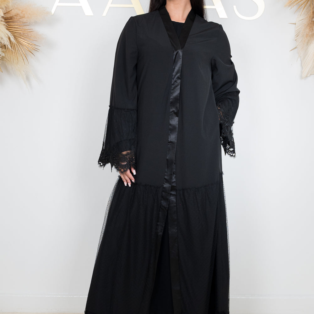 
                      
                        Lara Open Abaya
                      
                    