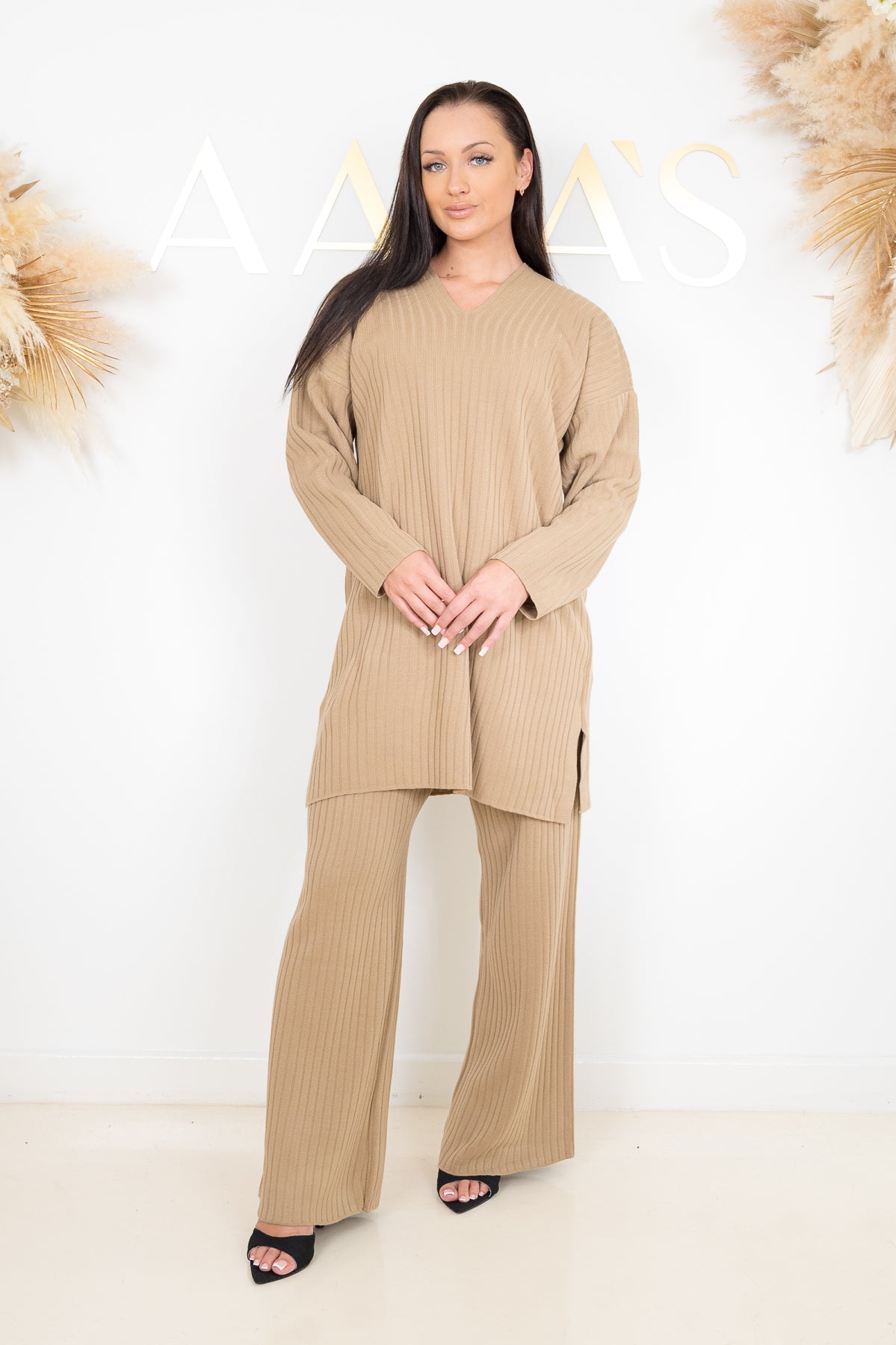 Evie Beige Co-Ord