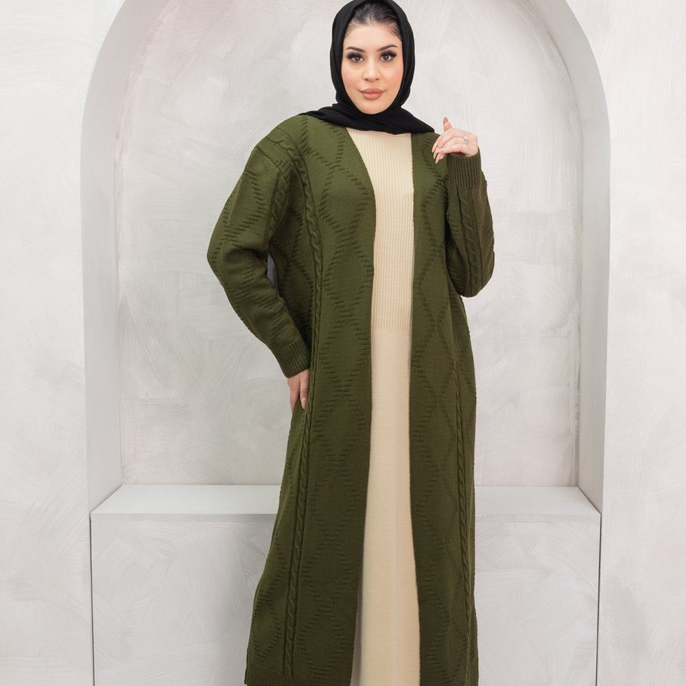 Dalia Forest Green Cardigan