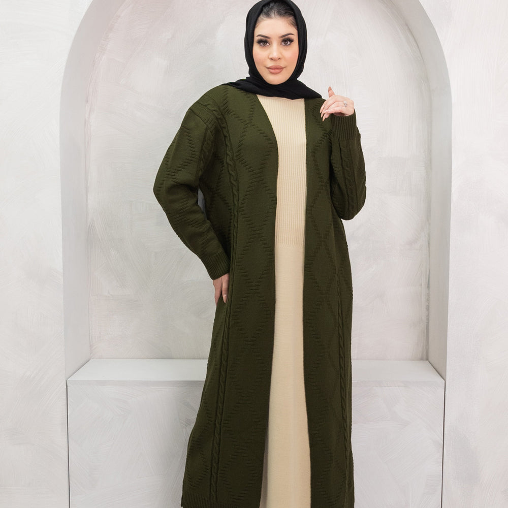 
                      
                        Dalia Forest Green Cardigan
                      
                    