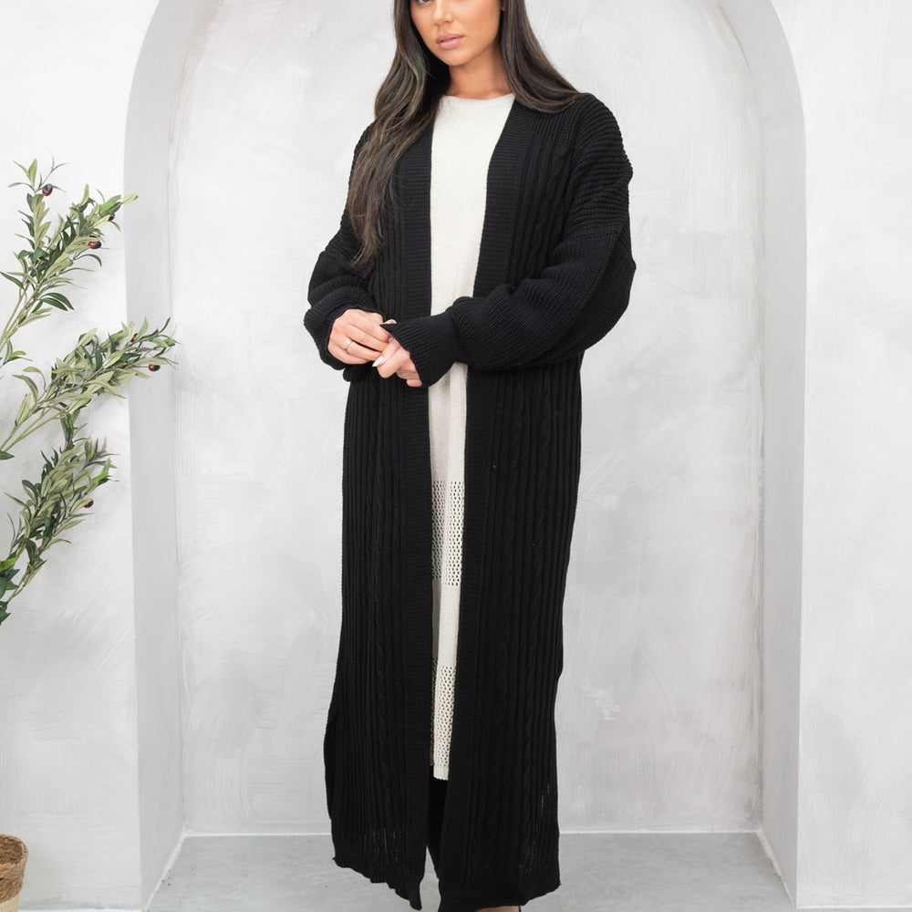 Nairah Black Cardigan