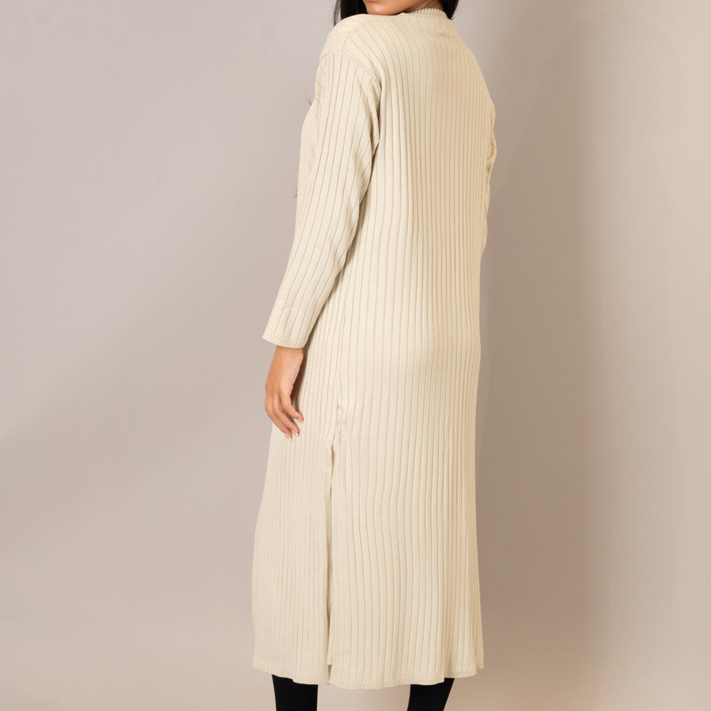 
                      
                        Stone Ribbed Knit Cardigan Co-Ord
                      
                    