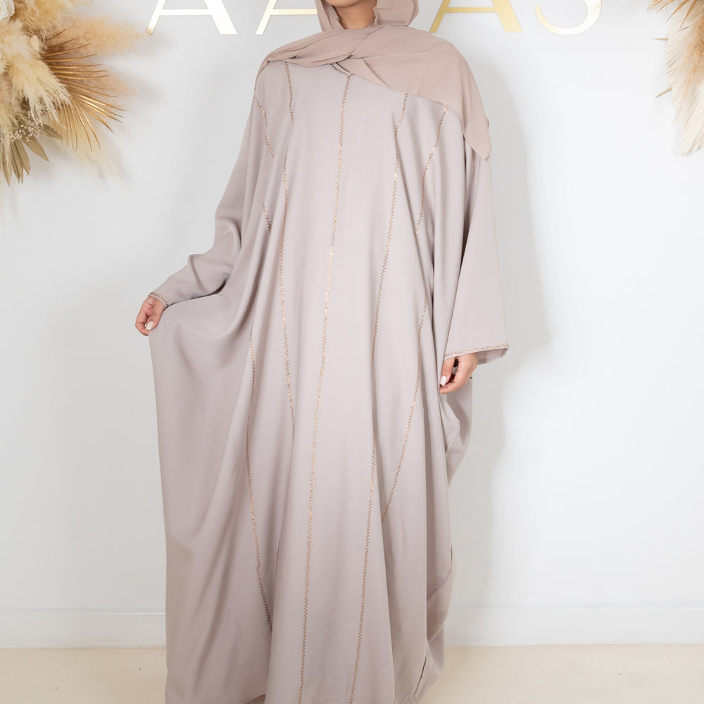 Aireen Stone Beaded Kaftan