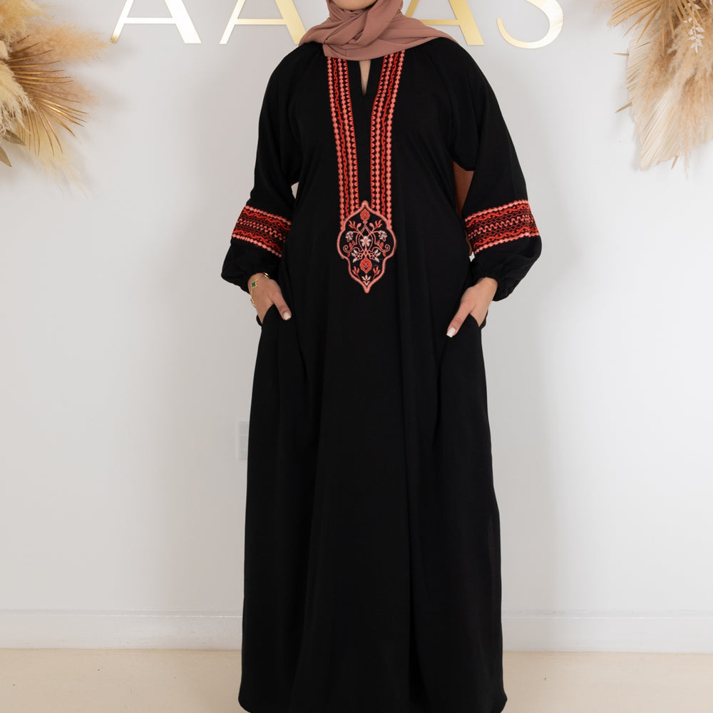 
                      
                        Amal Embroidered Dress
                      
                    