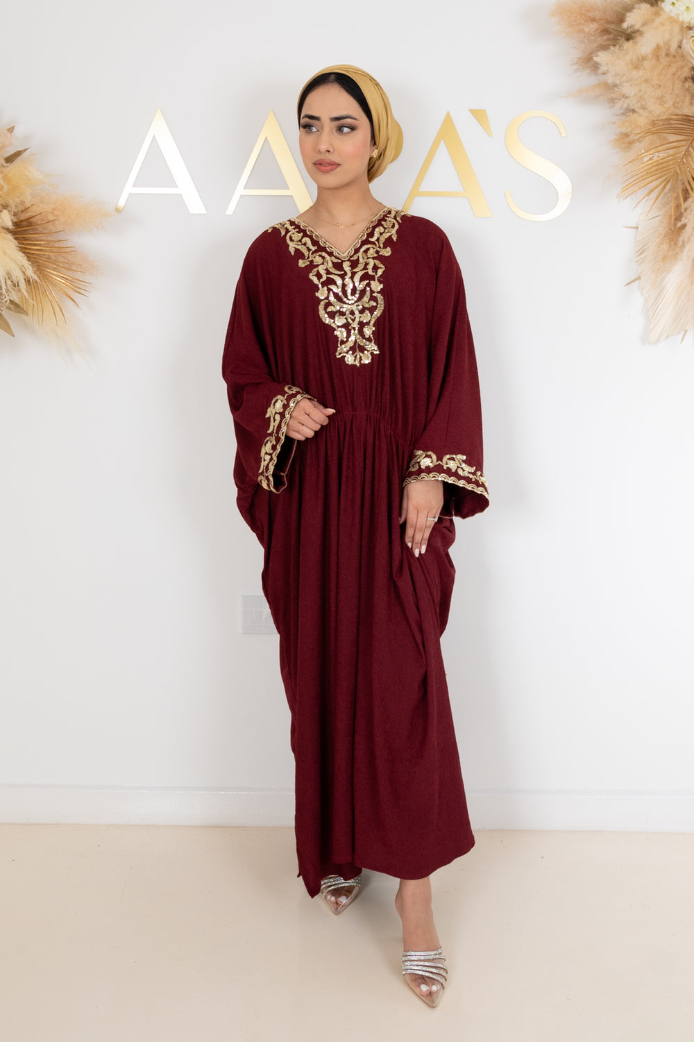 Mai Sequined Kaftan