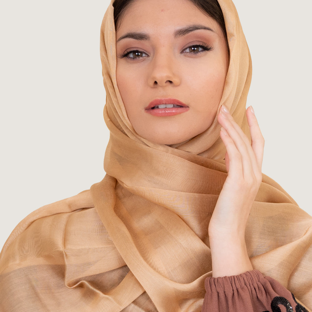 
                      
                        Latte Viscose Silk Hijab
                      
                    